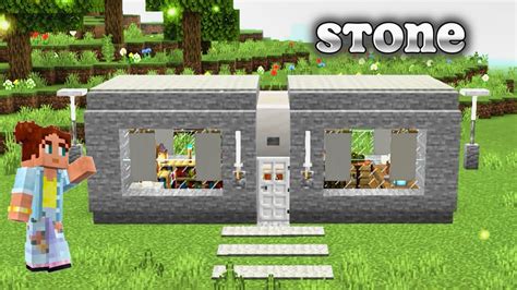 Minecraft Stonehouse Tutorial 的图像结果