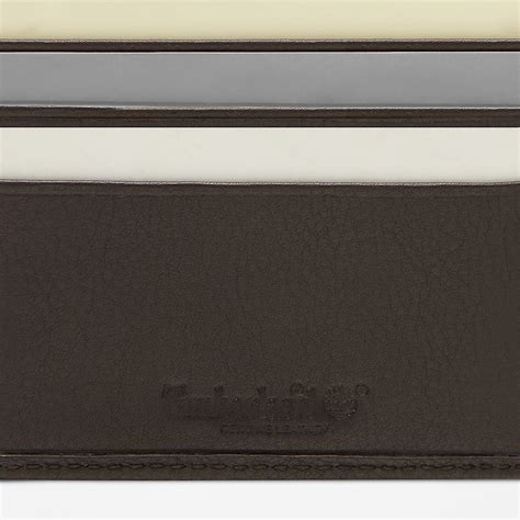 Kennebunk Leather Bifold Wallet With Coin Pocket for Men in Dark Brown