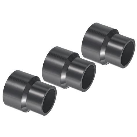 Uxcell Reducer Pipe Fitting Straight Socket Coupling Connector, Grey 1 ...