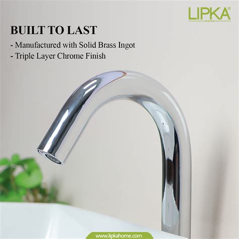 Touchless Brass Faucet (Motion Sensor at the Mouth) - LIPKA | Lipka Home