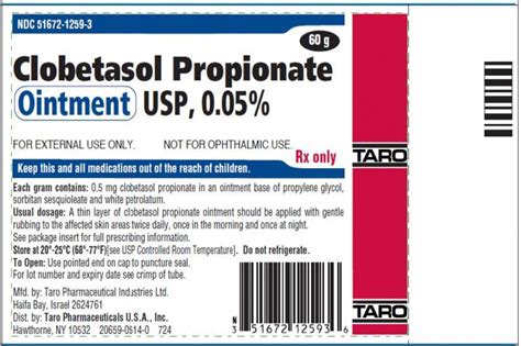 Corticosteroid Ointment Recalled Due to Bacterial Contamination - MPR