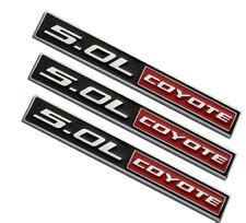 3x 5.0L Coyote Emblems Decal 3D Badge V8 Engine for India | Ubuy