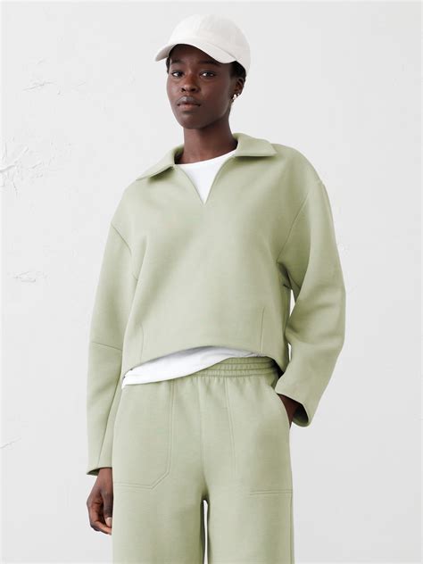 SUDADERA CON CAPUCHA SCUBA POPOVER BANANA REPUBLIC