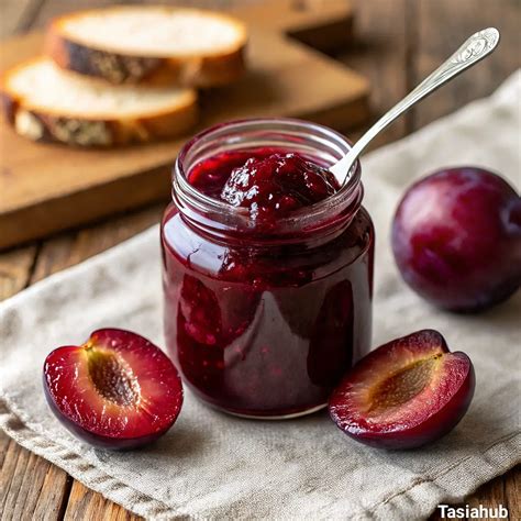 Plum Jam Recipe - Tasiahub