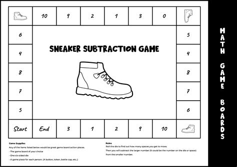 Math Board Games - 10 Free PDF Printables | Printablee