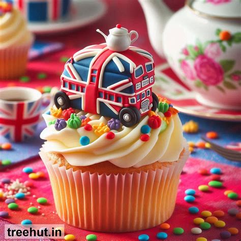 United Kingdom Cupcake Ideas, Mini Cake Ideas, UK Cake Decoration Ideas