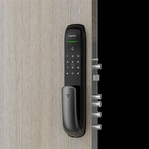 Mortise Lock Smart A3 Digital Smart Mortise Push Pull Fingerprint Door