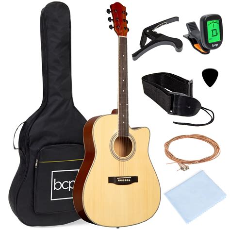 Buy Best Choice Products 41 Full Size Beginner Acoustic Guitar Set with ...