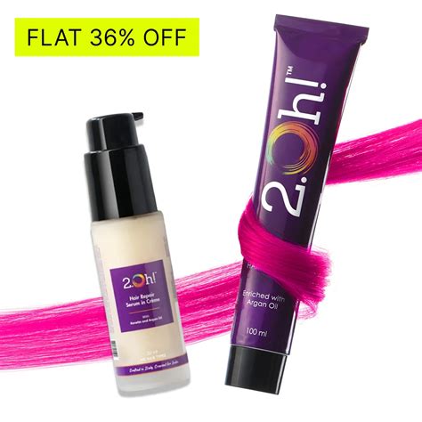 Fuchsia Pink Semi Permanent Hair Color 100 ml – 2.Oh!