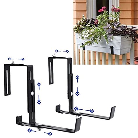 Brand: LSTRULST Window Boxes Bracket, Adjustable Deck Planter Box India ...