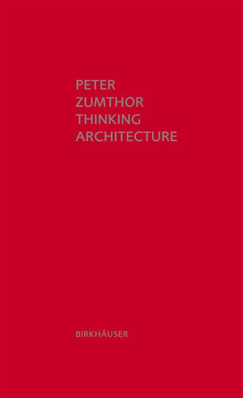 Buy Thinking Architecture: Third Book Online at Low Prices in India ...