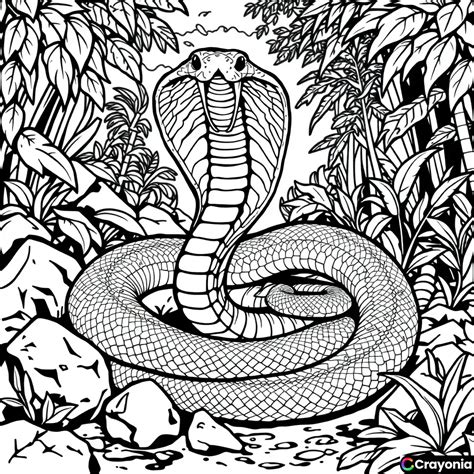 King Cobra Coloring Pages - Free Online Coloring Pages