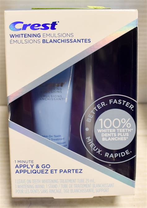 CREST WHITENING EMULSIONS. NEW