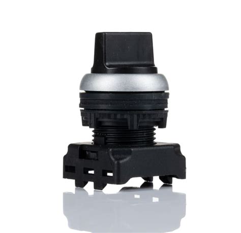 RS PRO | RS PRO 3 Position Selector Switch Head, 22mm Cutout, Black ...