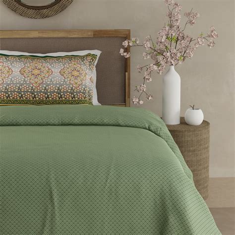 Buy BOUTIQUE LIVING Heritage Walk Cotton 200TC Ethnic Print 2Pcs Single ...