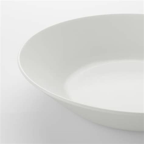 OFTAST deep plate, white, 20 cm (8") - IKEA