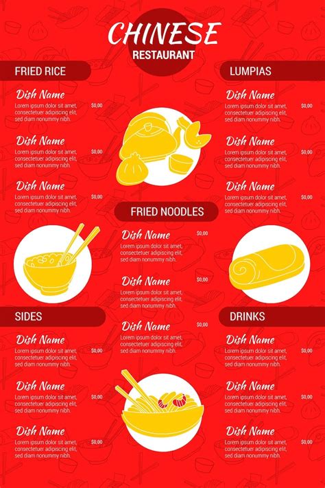 Chinese eten menu Images - Free Download on Freepik