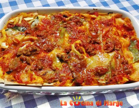 Lasagne con verza al forno,ricetta primo piatto Marge