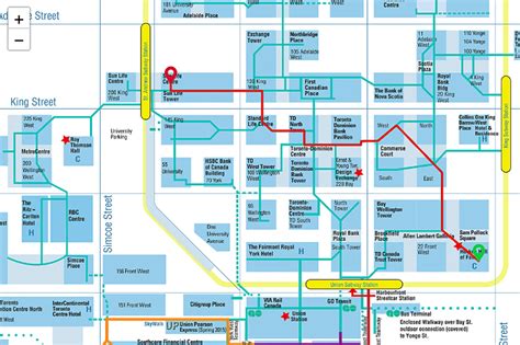 The Path | map | BlogTO | Toronto map, Navigation, Best restaurants in toronto
