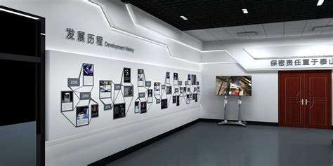 企业展厅设计形象墙设计施工-北京同业圆通展览展示有限公司