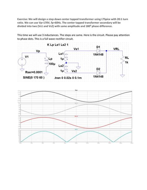 Image result for LTspice Transformer Tutorial
