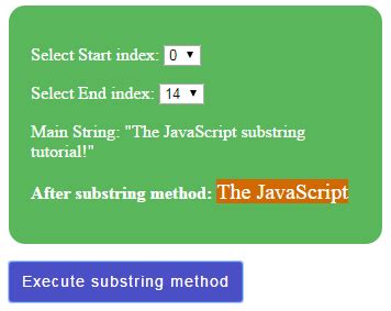 Image result for JavaScript for Substring