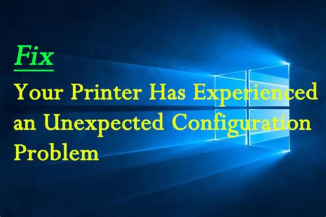 Image result for How to Fix Printer Configuration Problem