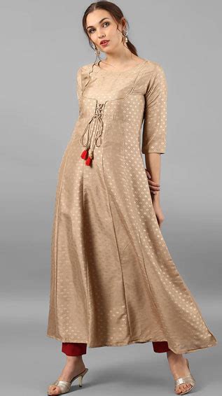 डिजाइनर अनारकली कुर्तियाँ: अब जो बात अनारकली कट में है, वो और किसी ...