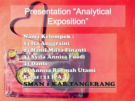 Presentation B.inggris "Analytical Exposition" | PPTX