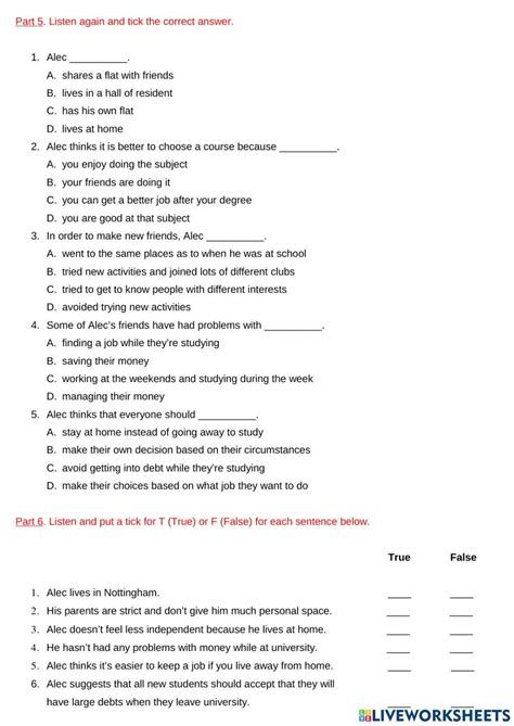 Image result for Listen 6 Practice Problems Unit 5