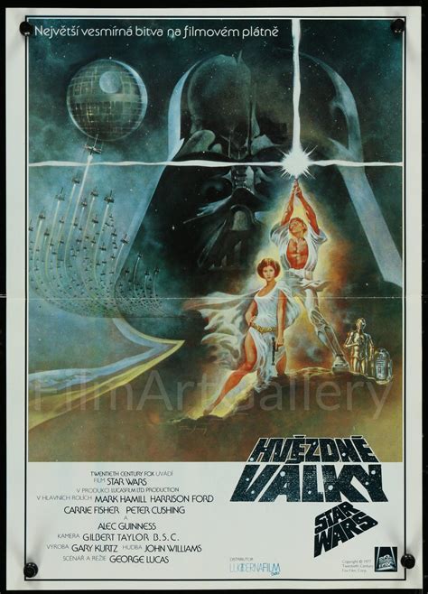 Star Wars Movie Poster 1991 Czech mini (11x16)