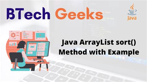 Image result for ArrayList Sort Java