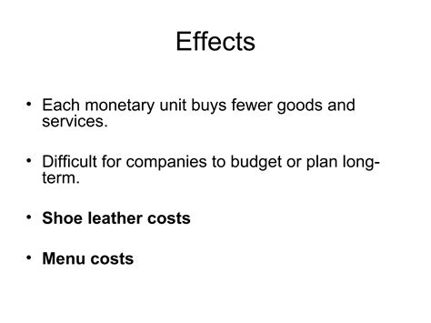 Inflation Pres | PPT