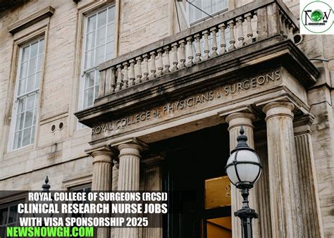 Royal College of Surgeons (RCSI) Clinical Research Nurse Jobs with Visa ...