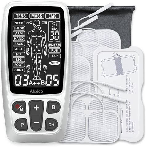 Amazon.com: Comfytemp TENS Unit Muscle Stimulator for Pain Relief Therapy, FSA HSA Eligible TENS ...