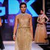 Deepti Gujral showcases a creation