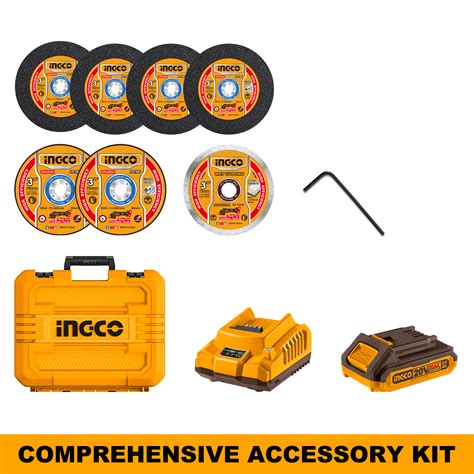 INGCO INGCO Cordless mini cut off machine CAGLI76012 | India