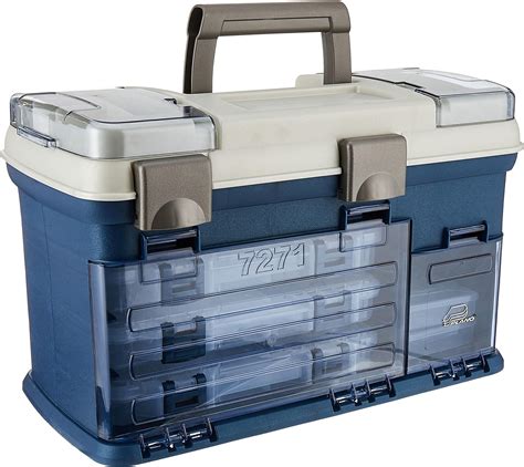 Plano Tackle System Box, Premium Tackle Storage Blue/Silver : Amazon ...