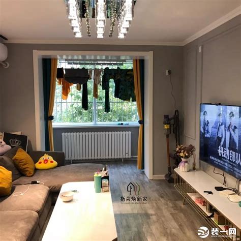 60平米旧房翻新装修案例：三十年老房变身清新美宅-上海装潢网