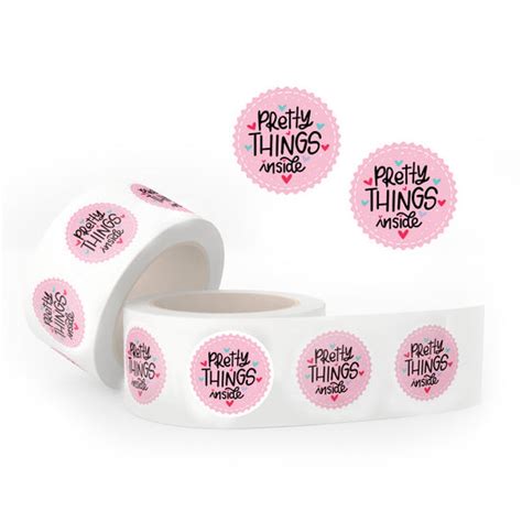 Pretty Things Inside Stickers | Perfect for Packaging & Gifts