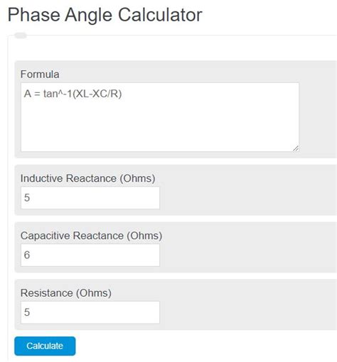 Phase Angle Formula 的图像结果