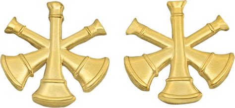 Smith & Warren Smith & Warren Fire Chief Bugles Collar Brass Rank India ...