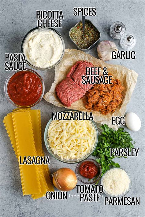 Easy Lasagna Sauce Recipe