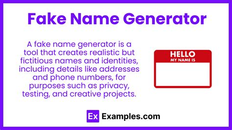 Image result for Fake Name Tutorials