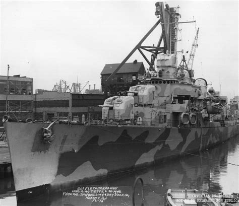 USS Fletcher (DD-445) 1942_d | Aircraft of World War II - WW2Aircraft ...