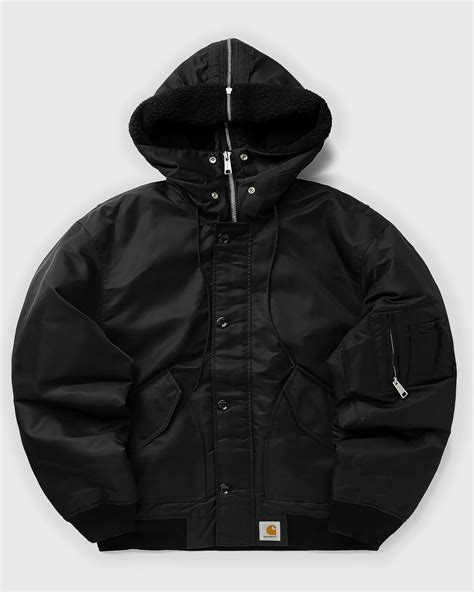 Carhartt WIP Hd Oltera Bomber Black Mens Bomber Jacket Carhartt WIP