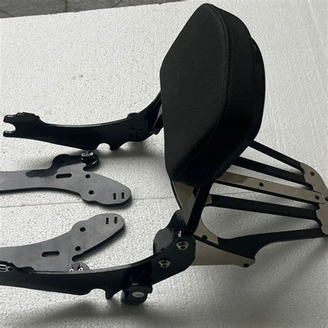 Super Meteor 650 - Detachable Pillion Backrest with luggage rack