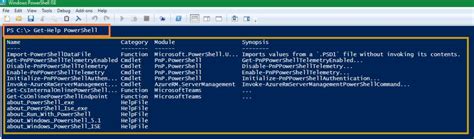 PowerShell Tutorial 的图像结果