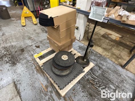 Essex Silver Line Black Stripper Floor Maintenance Pads BigIron Auctions