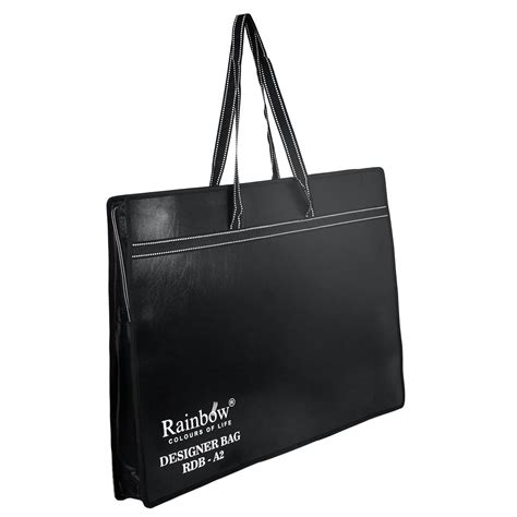 Shuban A2 Leatherette Portable File Bag, Zippered Padfolio Organizer ...